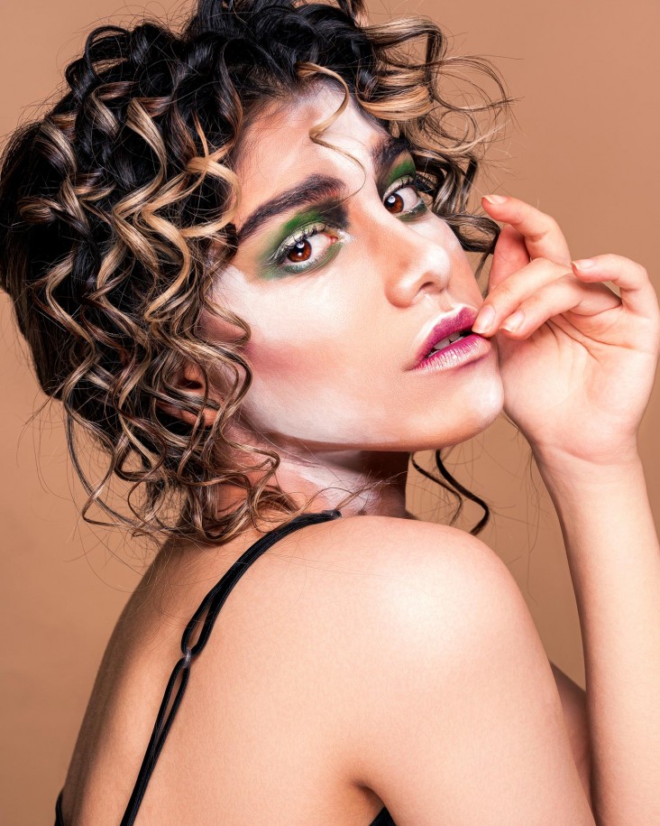 alborz parsi photography avangard makup artwork portrait