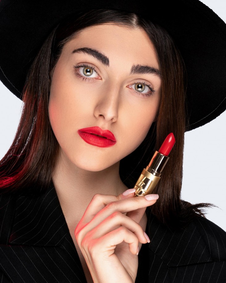 alborz parsi photography rubisun cosmetic portrait maral ayoubi makeup color